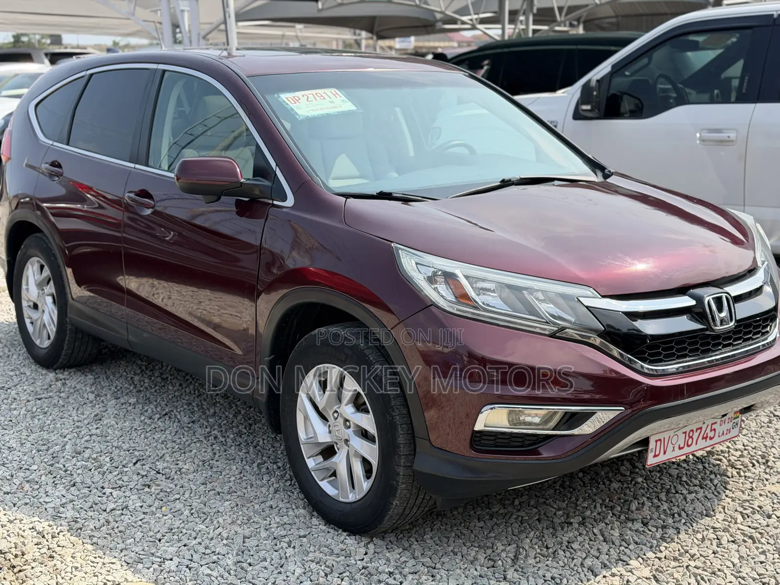 Honda CR-V EX-L w/Navigation 4dr SUV AWD (2.4L 4cyl CVT) 2015 Burgundy