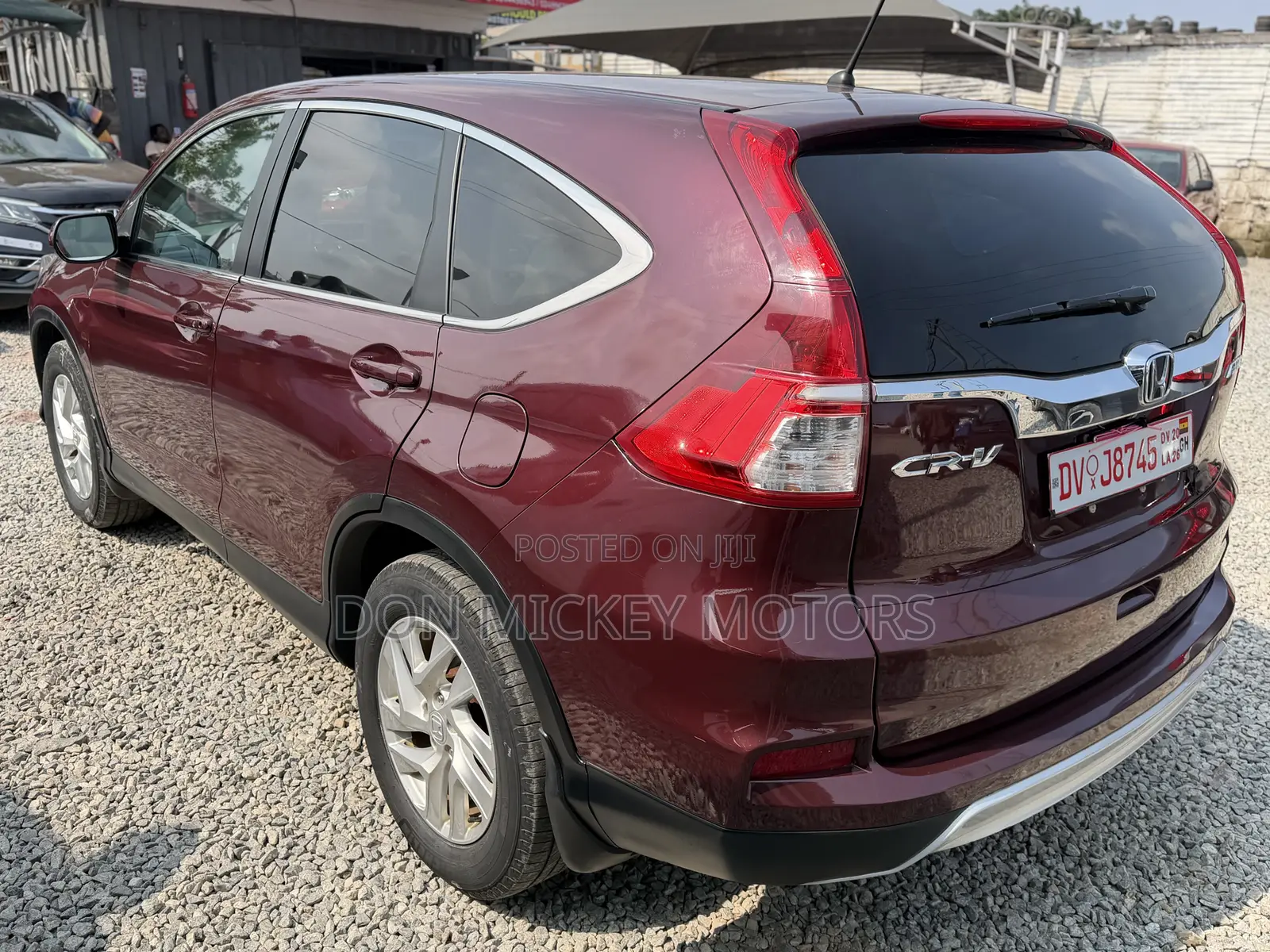 Honda CR-V EX-L w/Navigation 4dr SUV AWD (2.4L 4cyl CVT) 2015 Burgundy