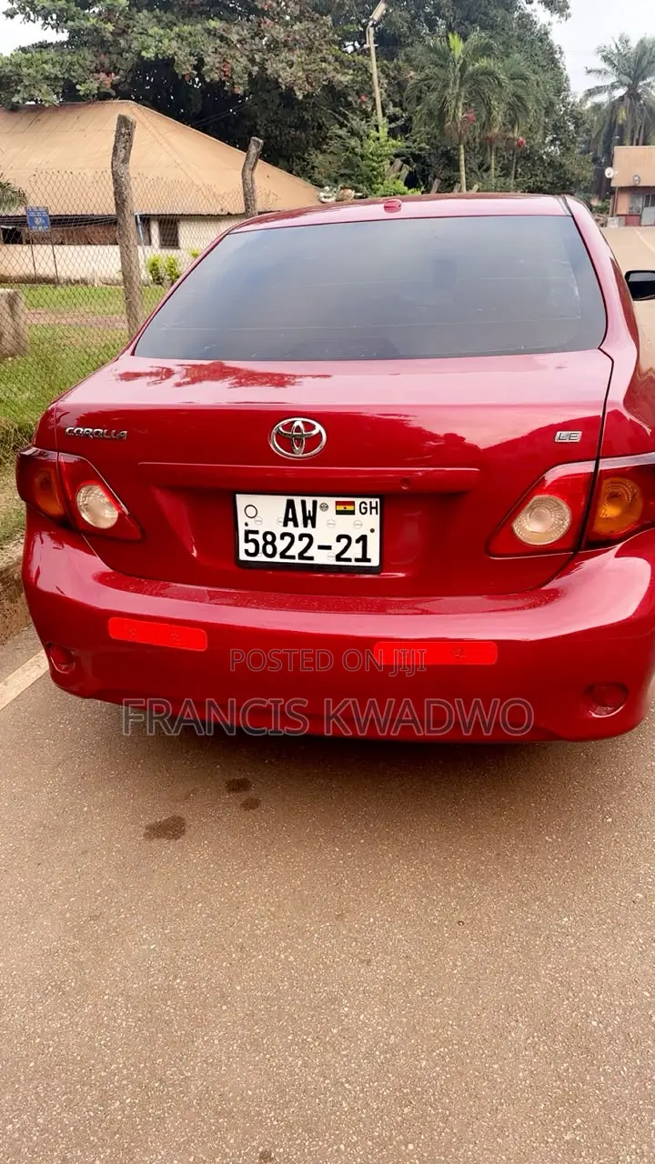 Toyota Corolla LE 4dr Sedan (1.8L 4cyl 4A) 2010 Red