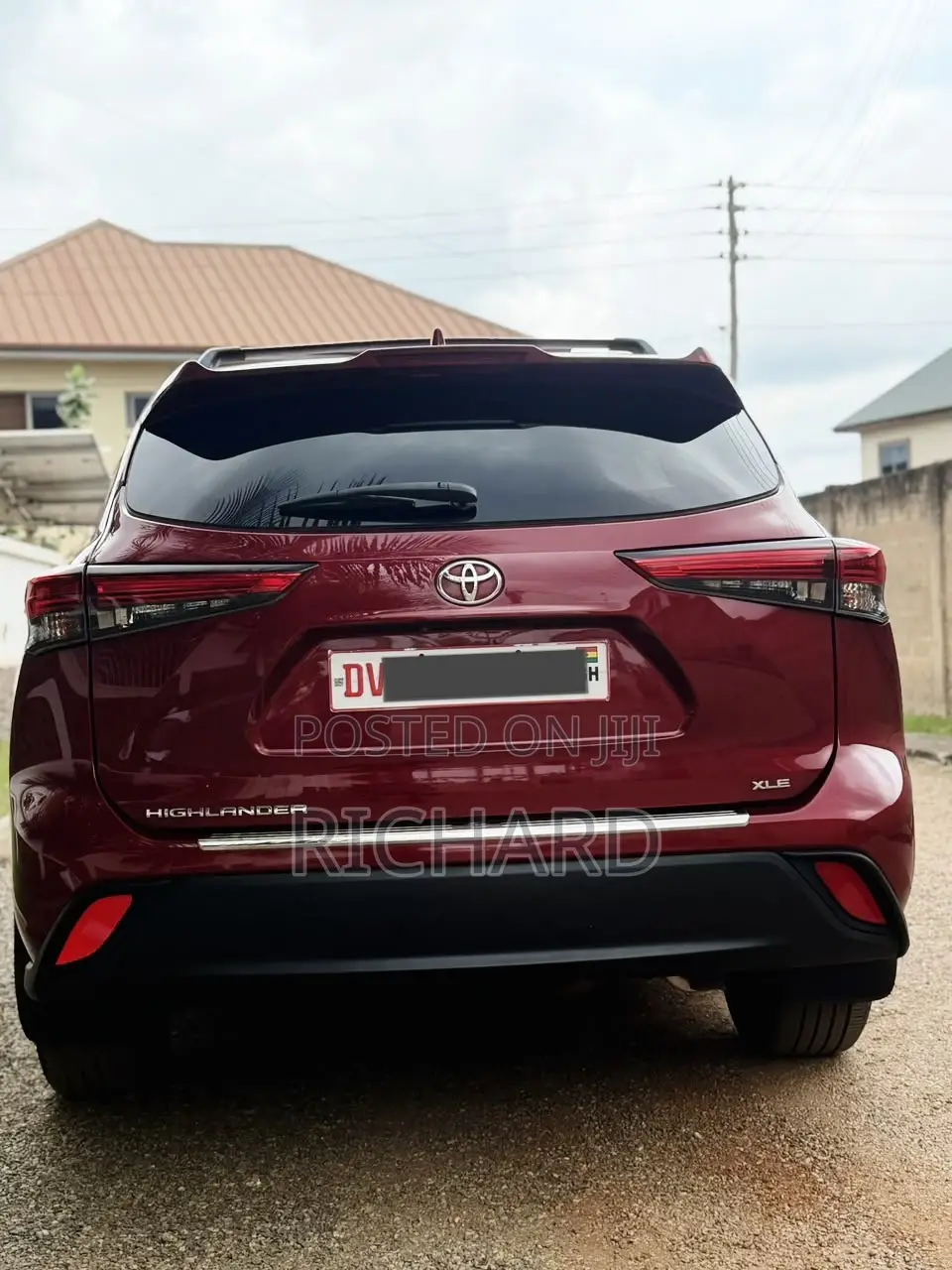 Toyota Highlander 2020 Red