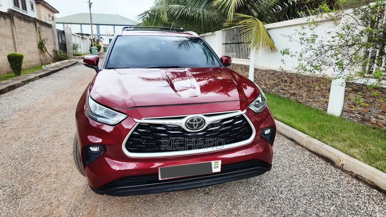 Toyota Highlander 2020 Red