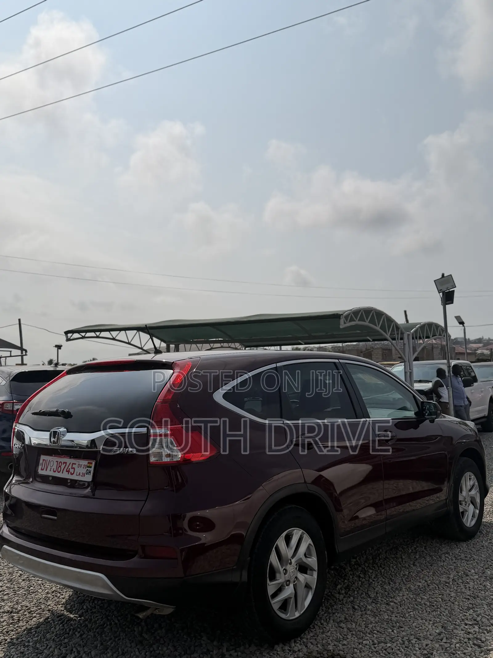 Honda CR-V EX-L 4dr SUV AWD (2.4L 4cyl CVT) 2015 Burgundy