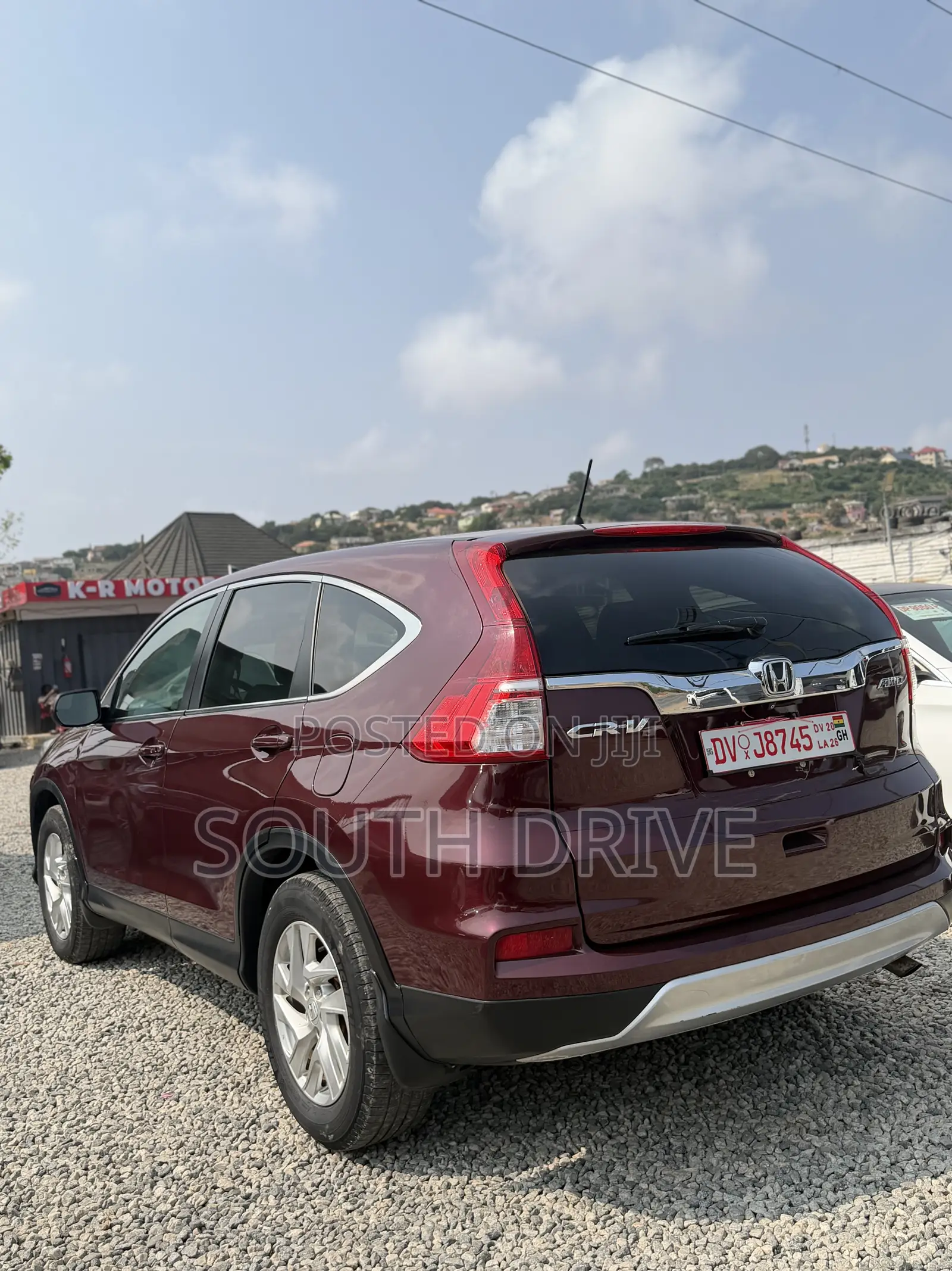 Honda CR-V EX-L 4dr SUV AWD (2.4L 4cyl CVT) 2015 Burgundy