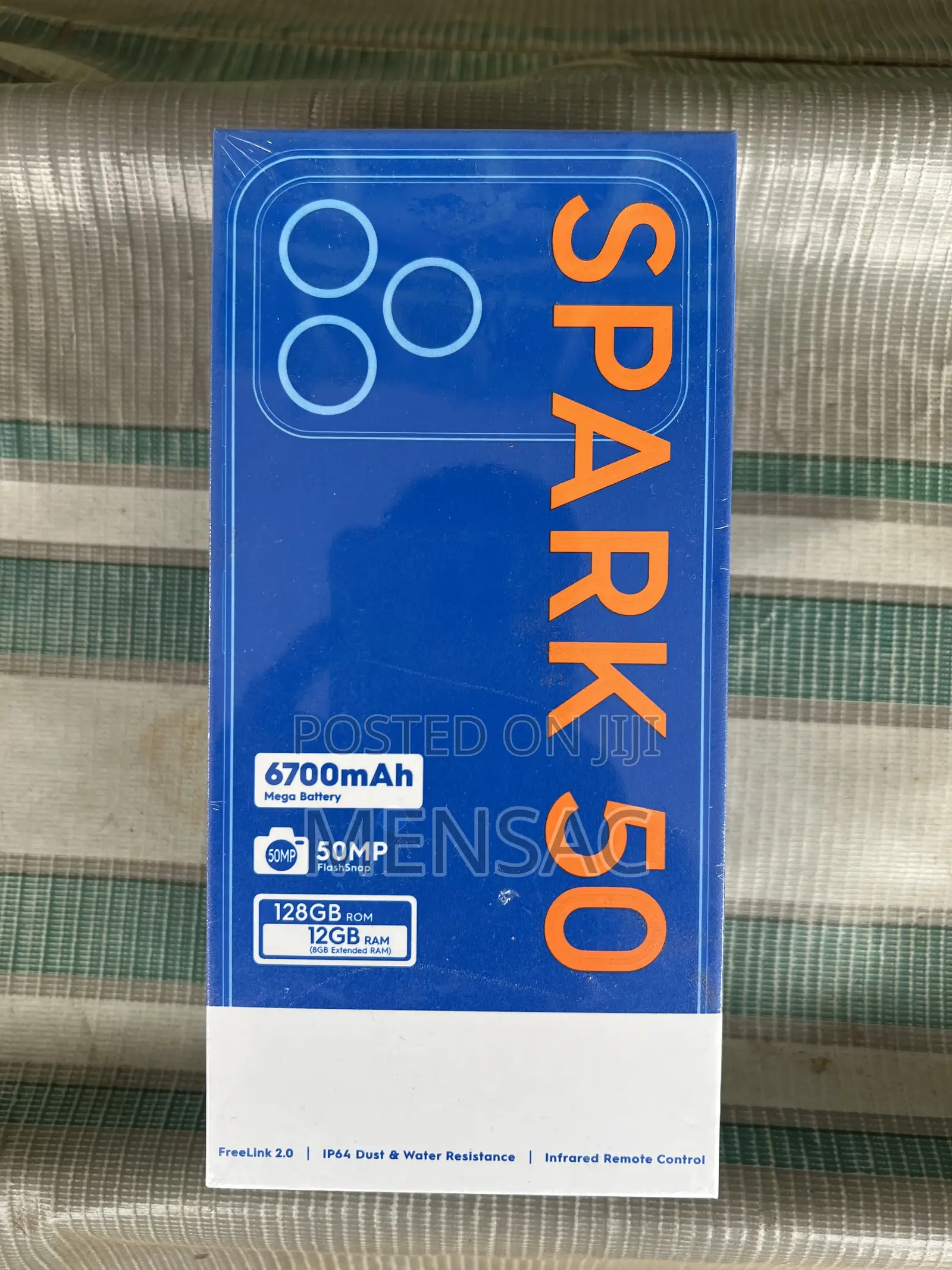 New Tecno Spark 50 128 GB Black