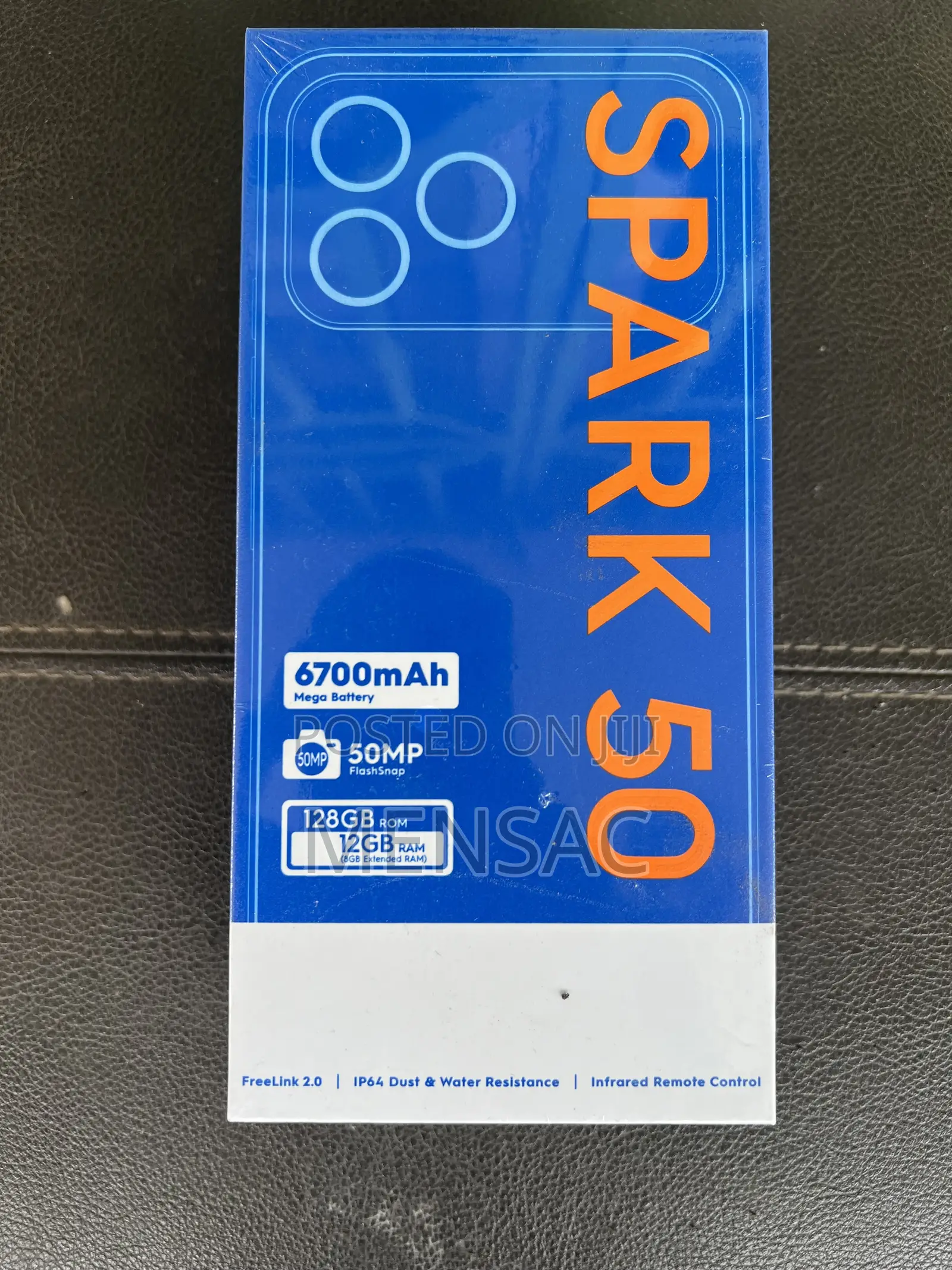 New Tecno Spark 50 128 GB Black