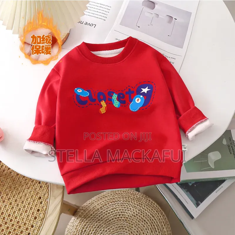 Thick Cotton Sweaters for 1-8yrs Only