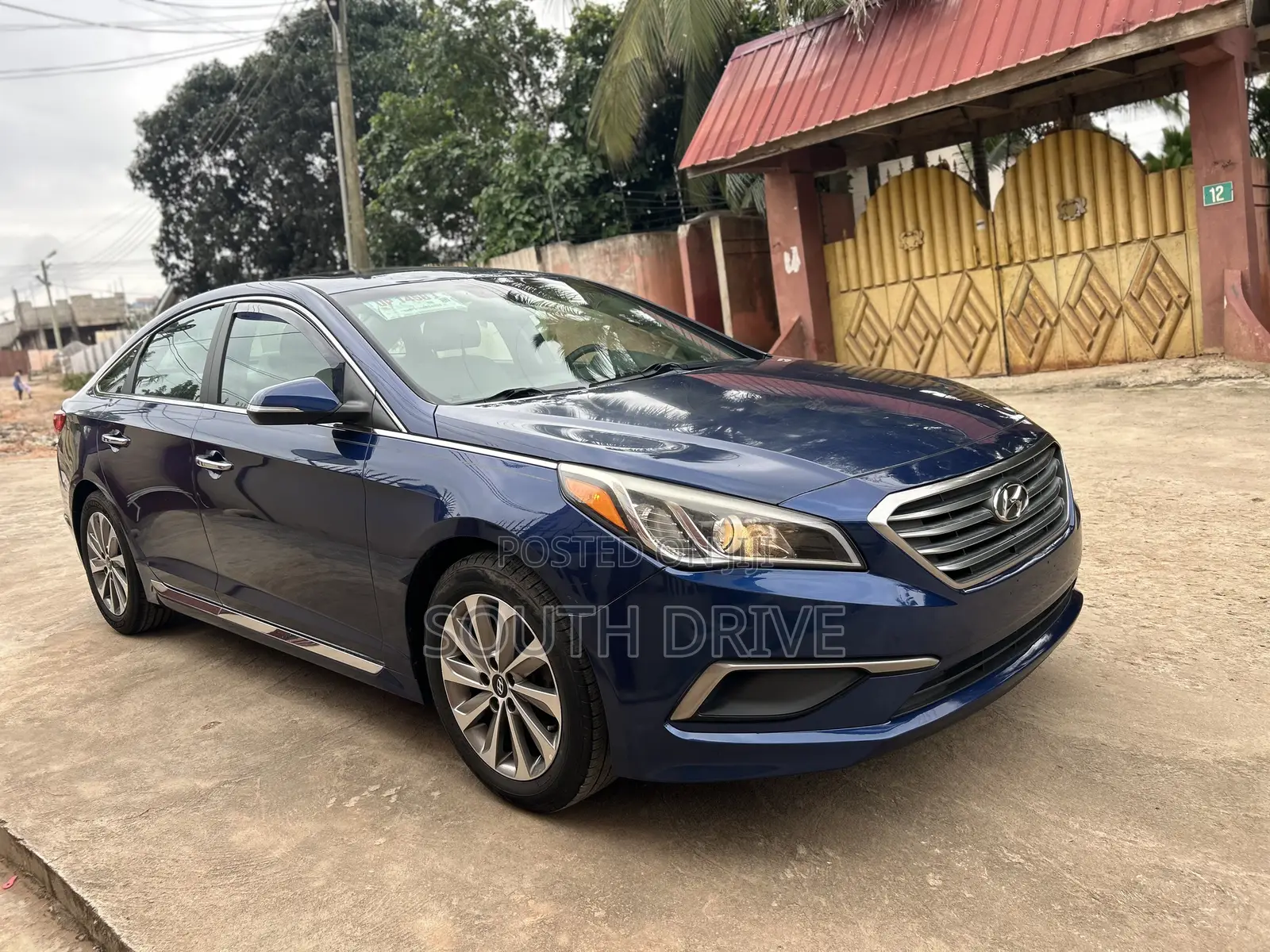 Hyundai Sonata 2017 Blue