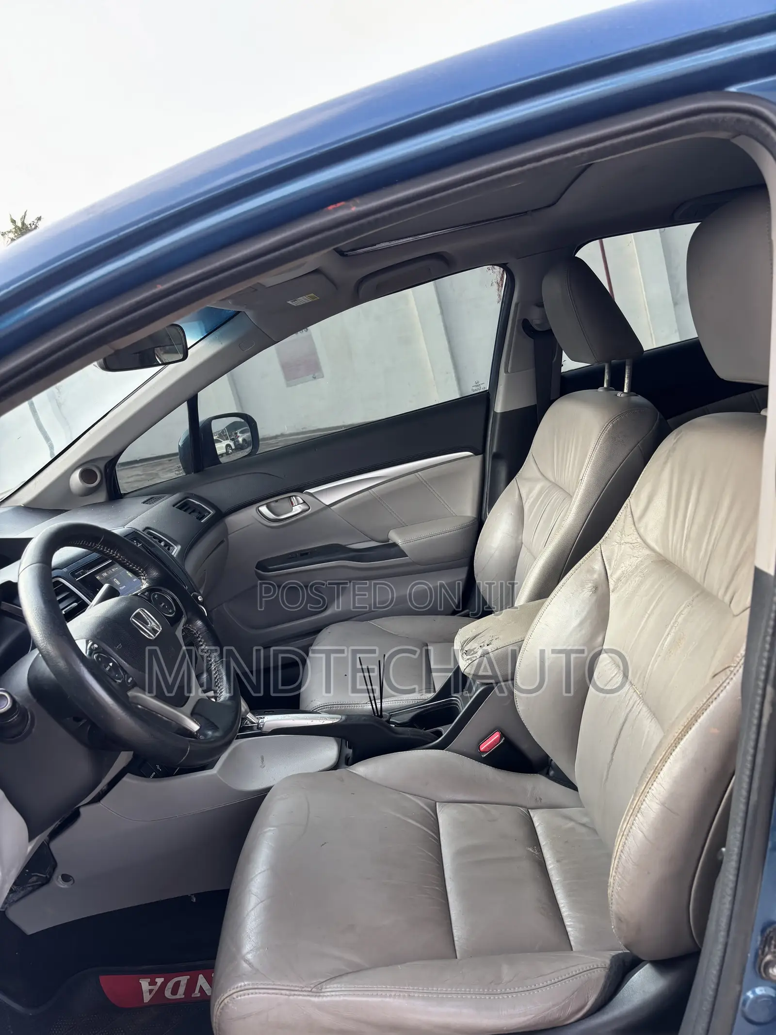 Honda Civic EX-L 2dr Coupe (1.8L 4cyl CVT) 2015 Blue