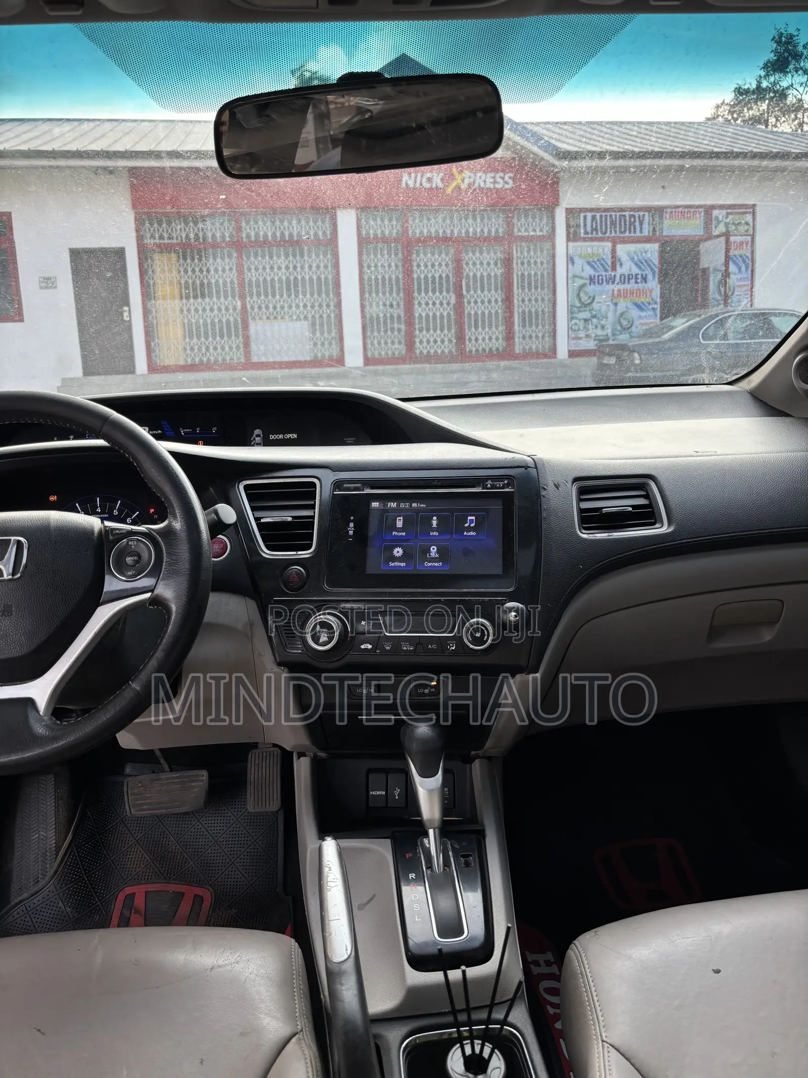 Honda Civic EX-L 2dr Coupe (1.8L 4cyl CVT) 2015 Blue
