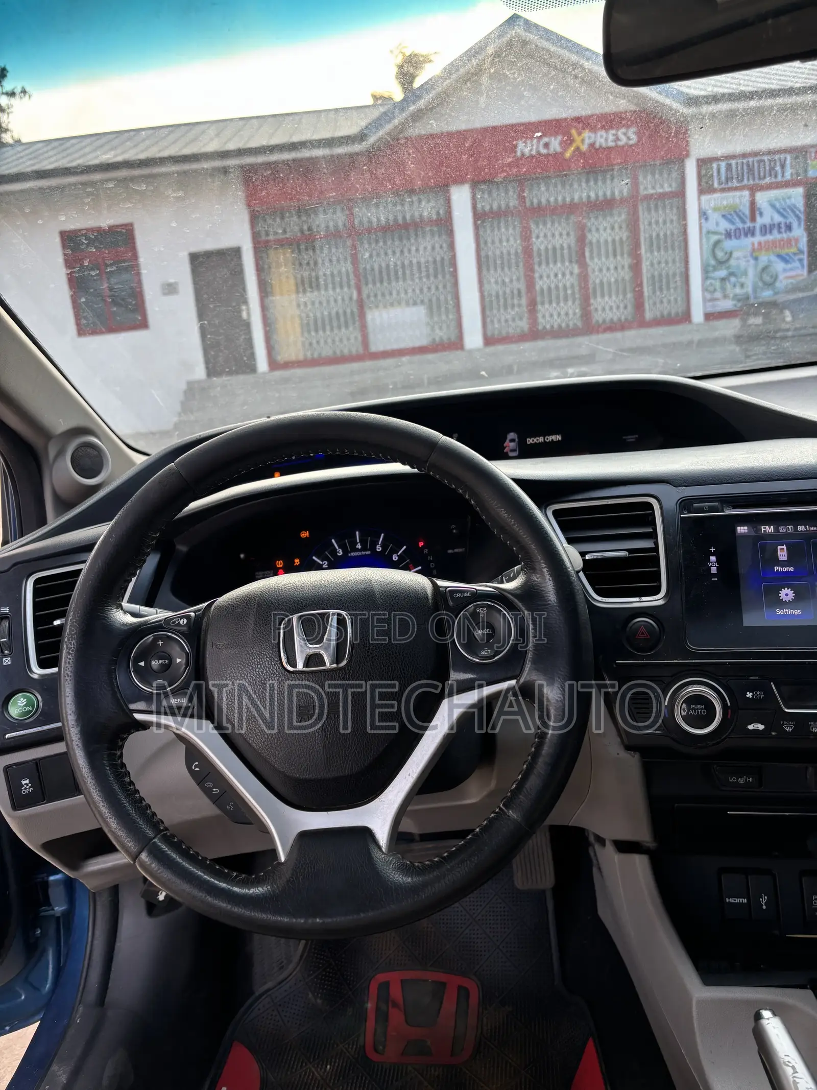 Honda Civic EX-L 2dr Coupe (1.8L 4cyl CVT) 2015 Blue