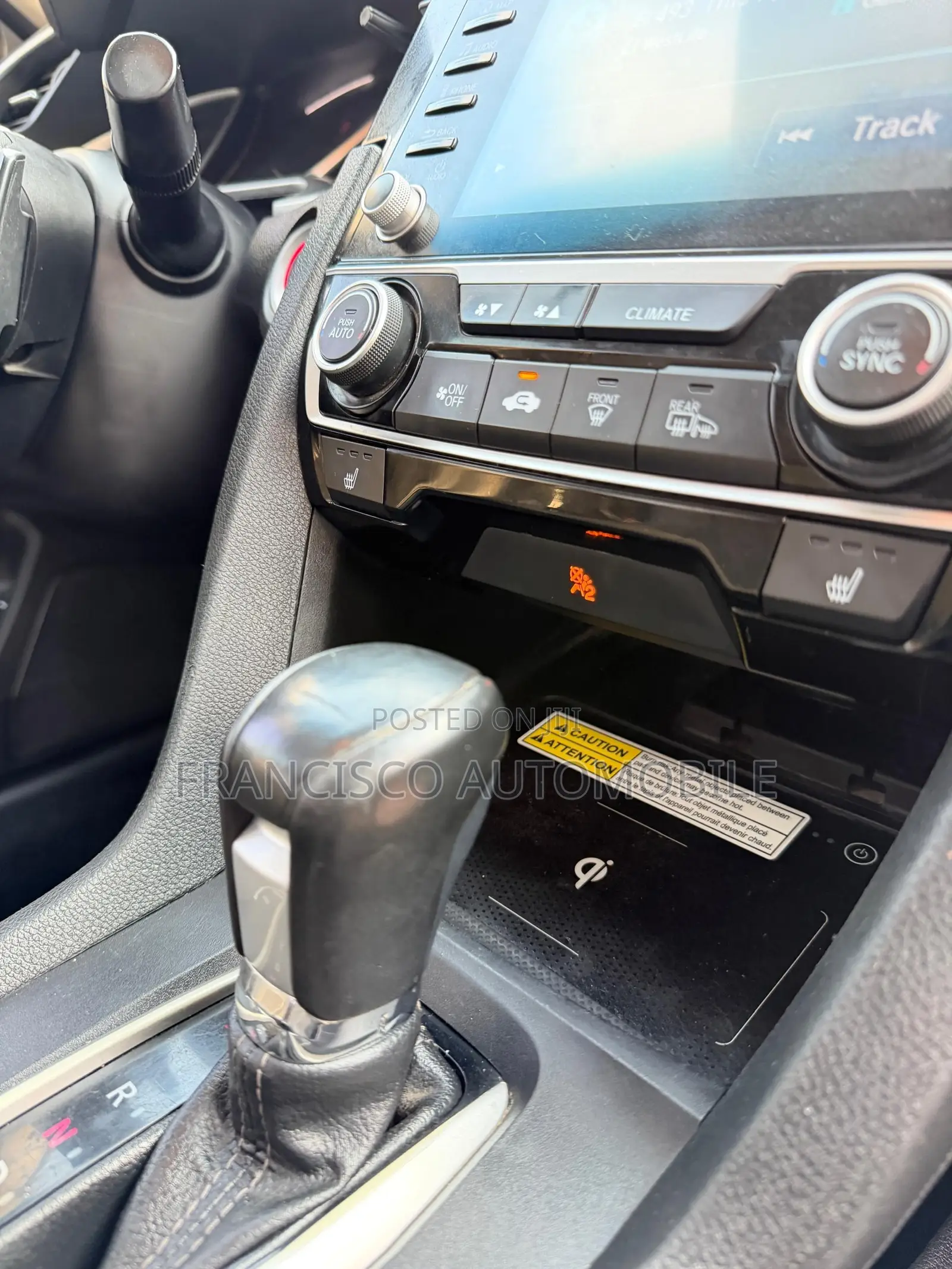 Honda Civic Touring Sedan 2019 Black