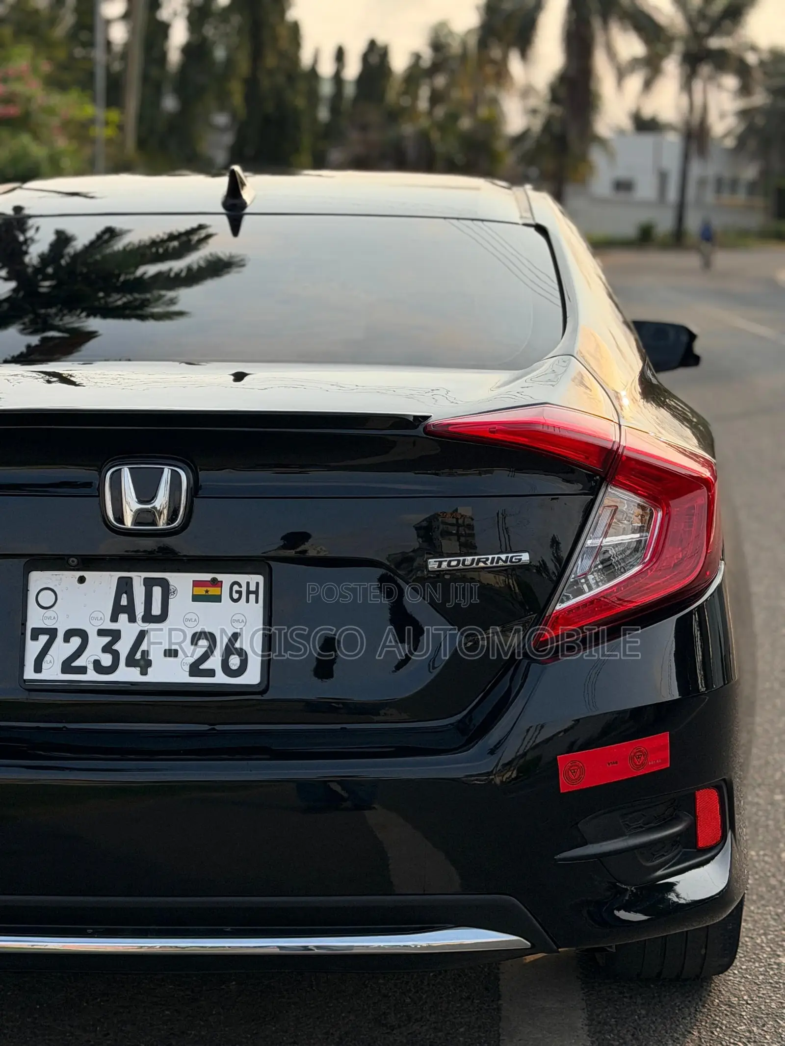 Honda Civic Touring Sedan 2019 Black