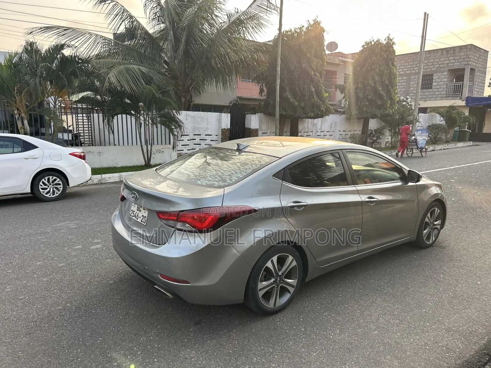 Hyundai Elantra Limited PZEV 4dr Sedan (1.8L 4cyl 6A) 2014 Gray