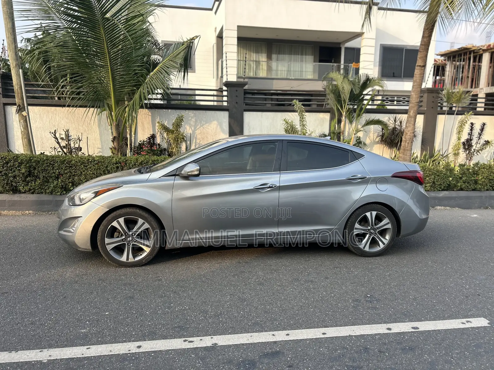 Hyundai Elantra Limited PZEV 4dr Sedan (1.8L 4cyl 6A) 2014 Gray
