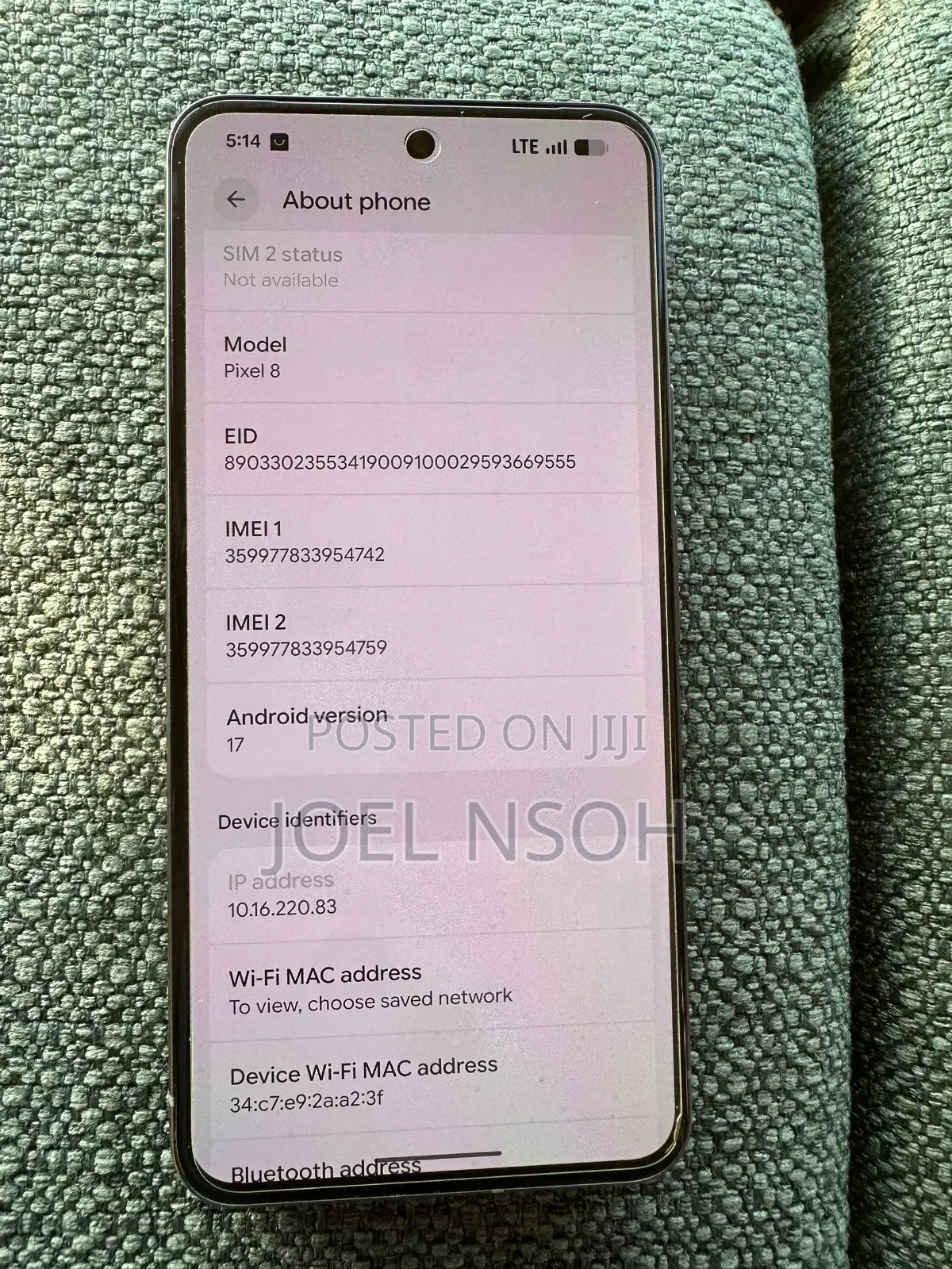 New Google Pixel 8 128 GB Gray