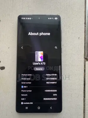 Samsung Galaxy A73 5G 128 GB Black
