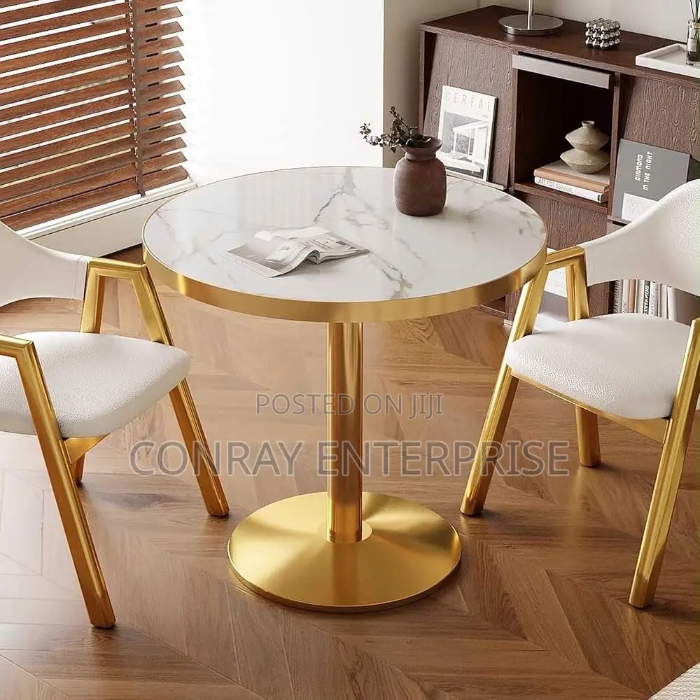 Table With Two Chairs.