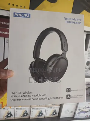 . Philips QuietHalo Original Headset - Noise Cancellation + Deep Bass
