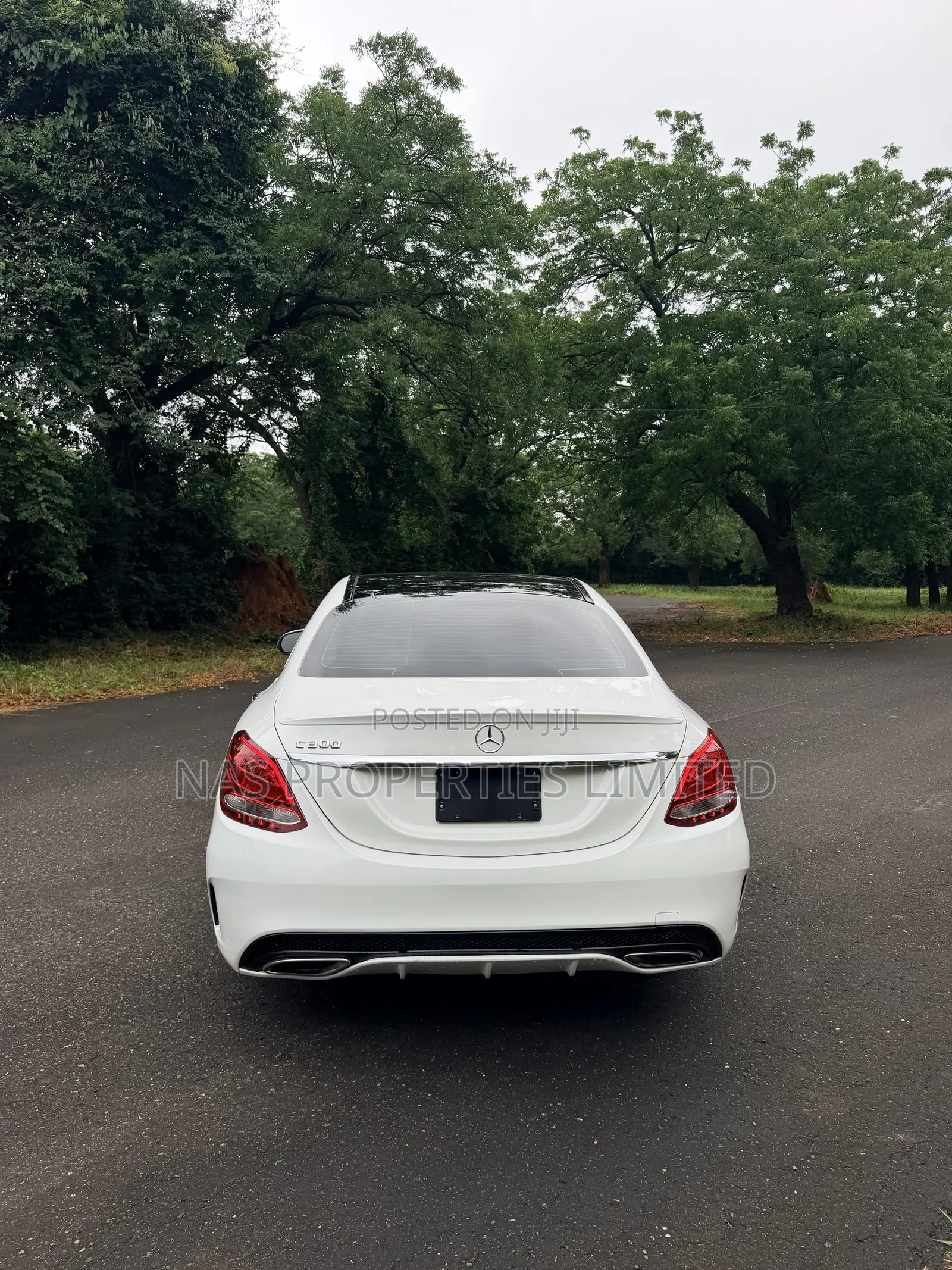 Mercedes-Benz C300 Luxury 4matic Sedan AWD (2.0L 4cyl 7A) 2017 White