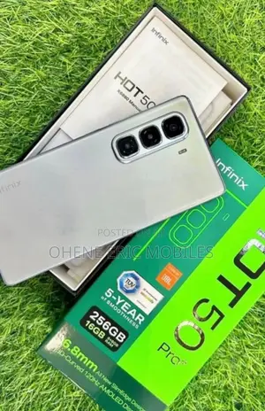 New Infinix Hot 50 Pro+ 4G 256 GB Gold