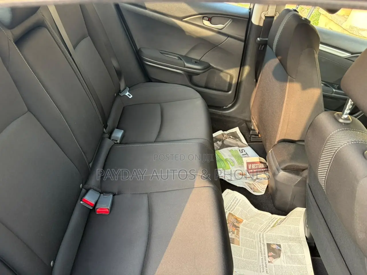 Honda Civic EX 4dr Sedan (1.5L 4cyl) 2016 Black
