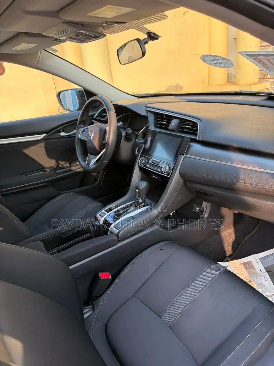 Honda Civic EX 4dr Sedan (1.5L 4cyl) 2016 Black