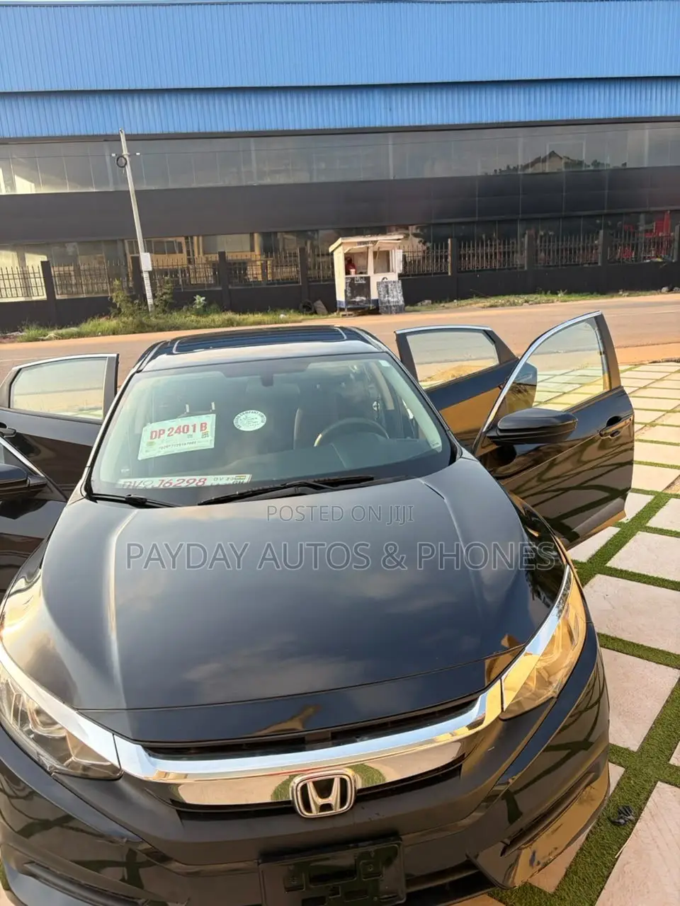 Honda Civic EX 4dr Sedan (1.5L 4cyl) 2016 Black