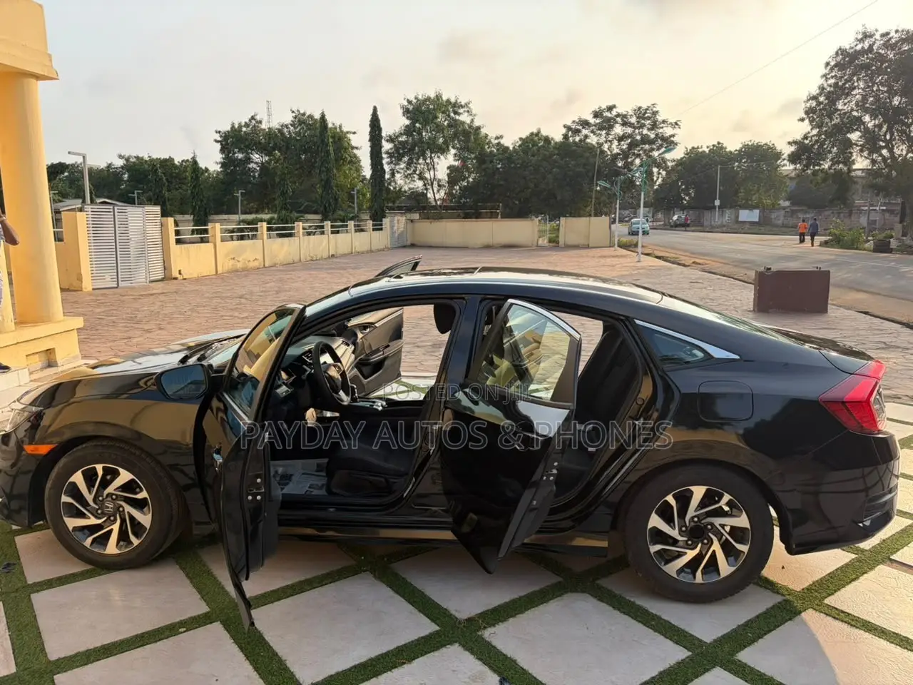 Honda Civic EX 4dr Sedan (1.5L 4cyl) 2016 Black