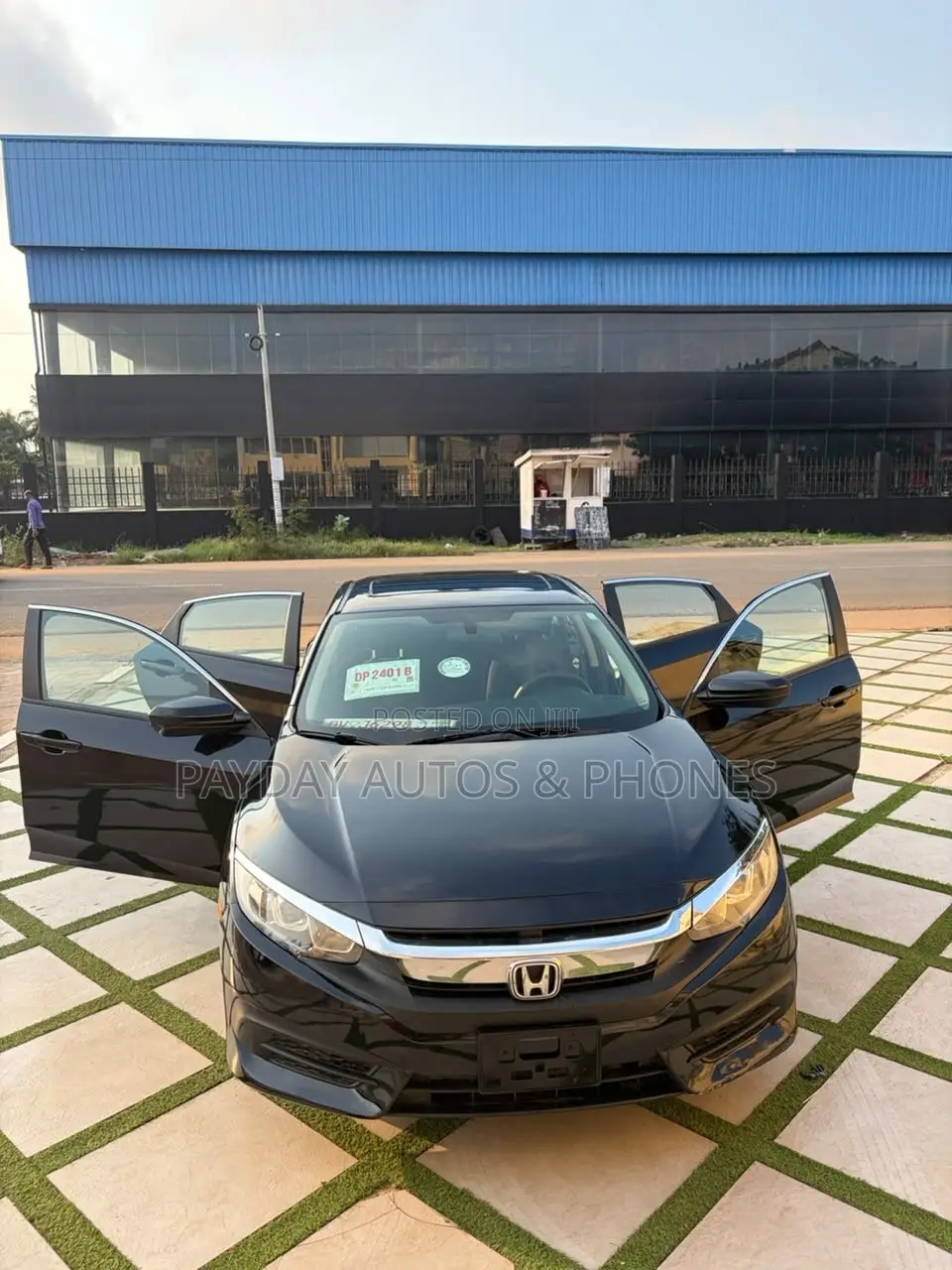 Honda Civic EX 4dr Sedan (1.5L 4cyl) 2016 Black
