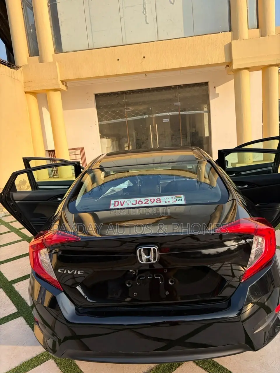 Honda Civic EX 4dr Sedan (1.5L 4cyl) 2016 Black