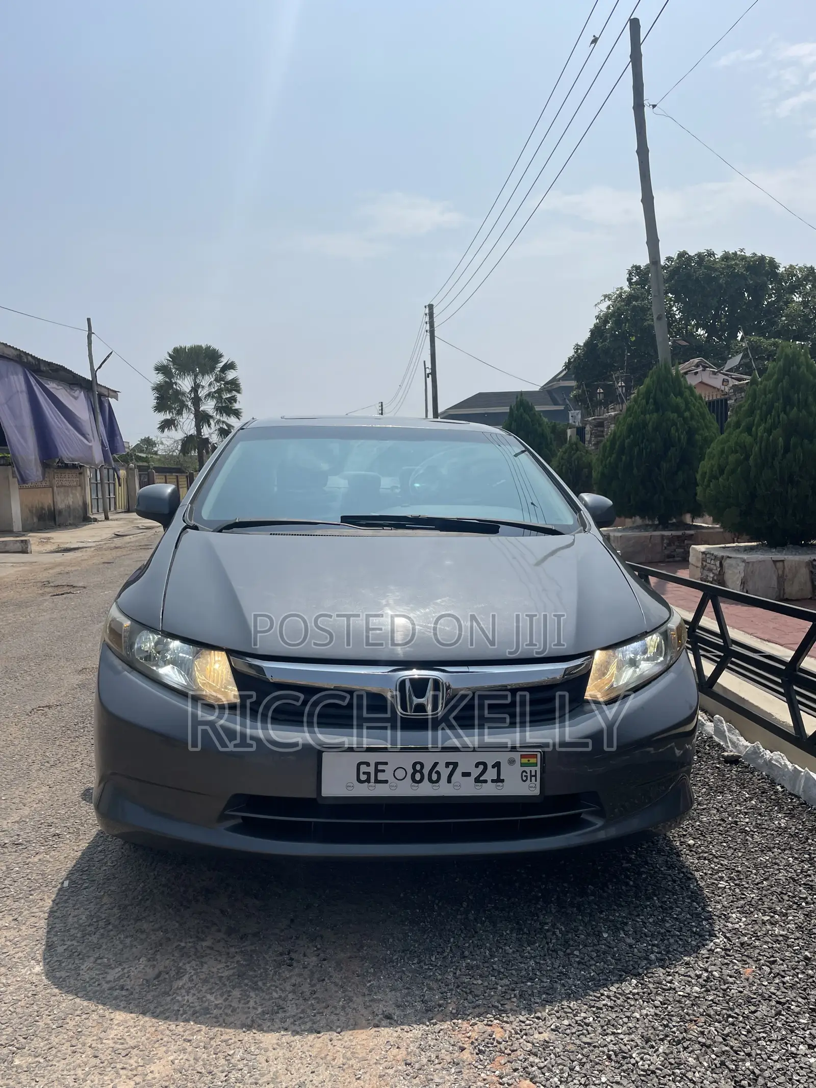 Honda Civic Sedan EX 2013 Brown