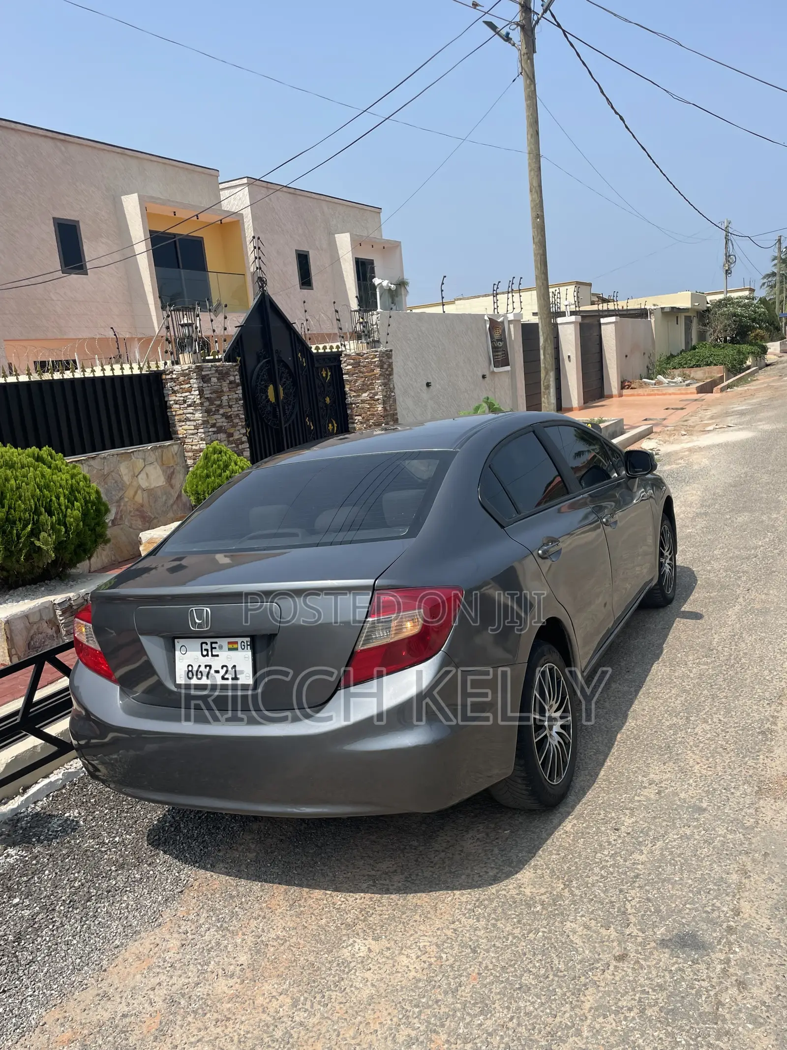 Honda Civic Sedan EX 2013 Brown