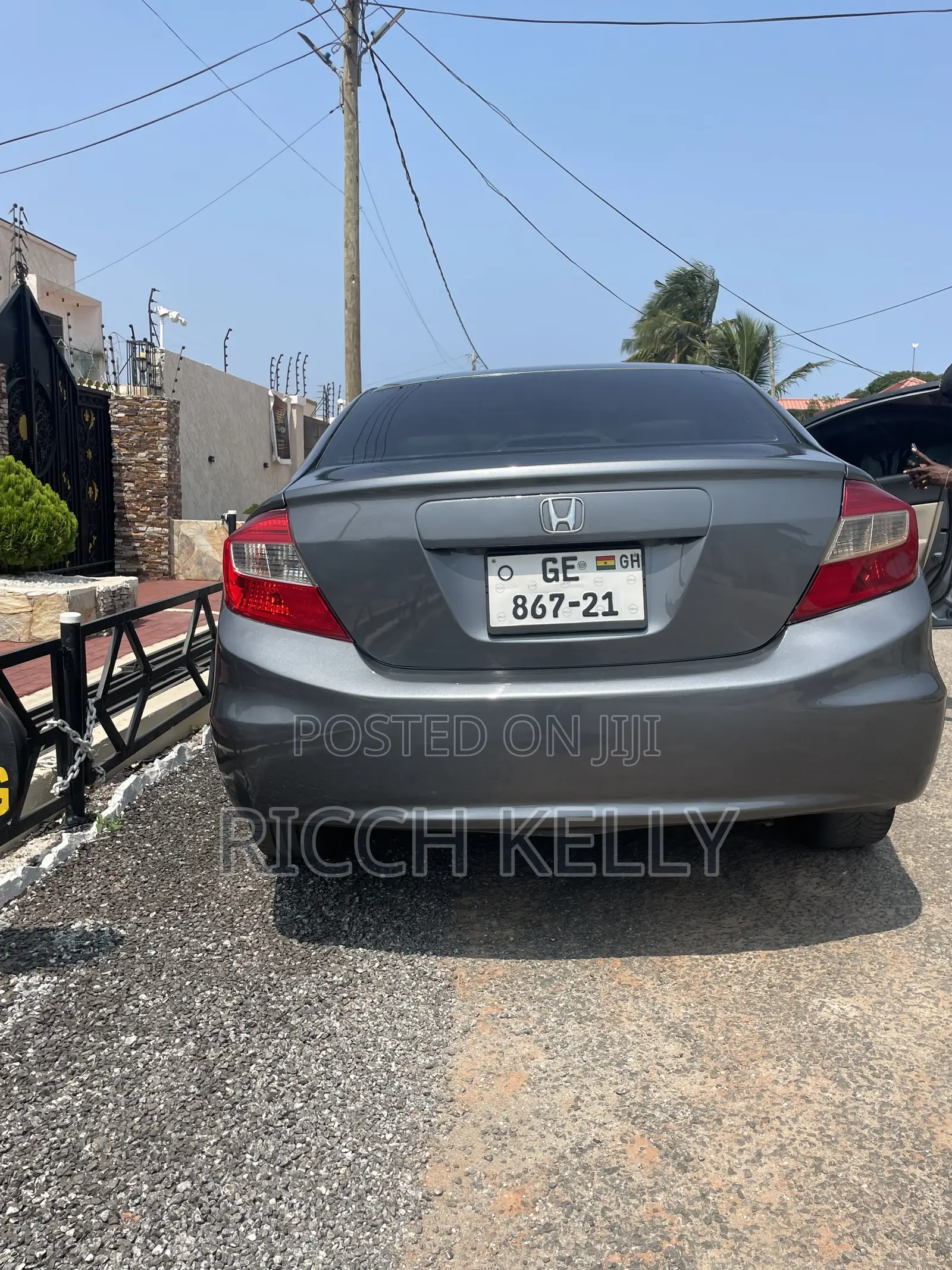 Honda Civic Sedan EX 2013 Brown