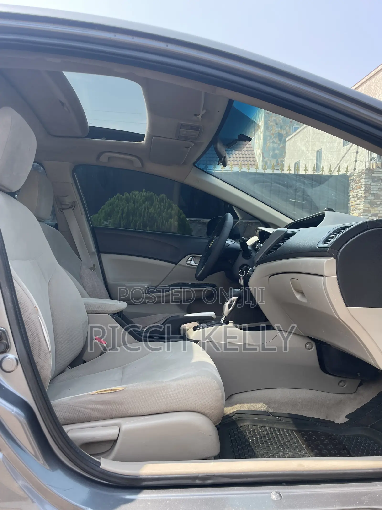 Honda Civic Sedan EX 2013 Brown