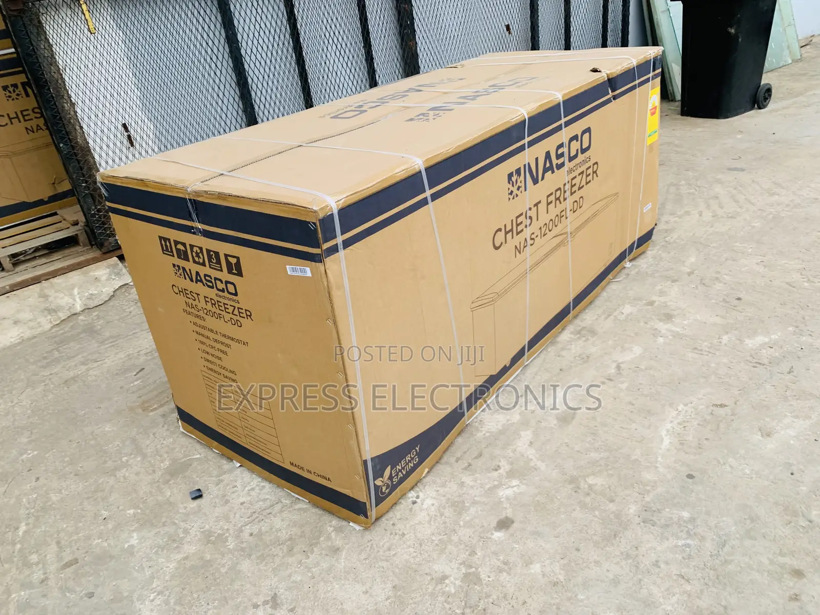 Nasco NAS-1200FL-DD 800Litre Double Door Chest Freezer