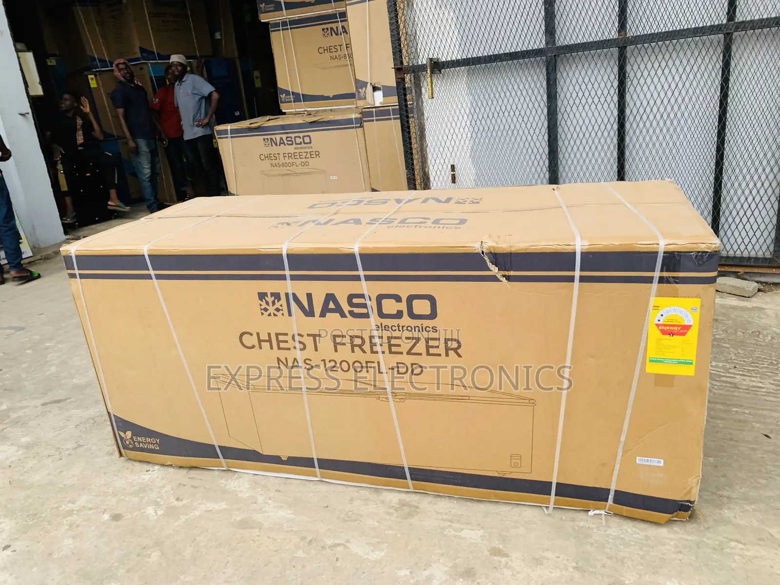 Get a New Nasco NAS-1200FL-DD 800Litre Double Door Chest Freezer