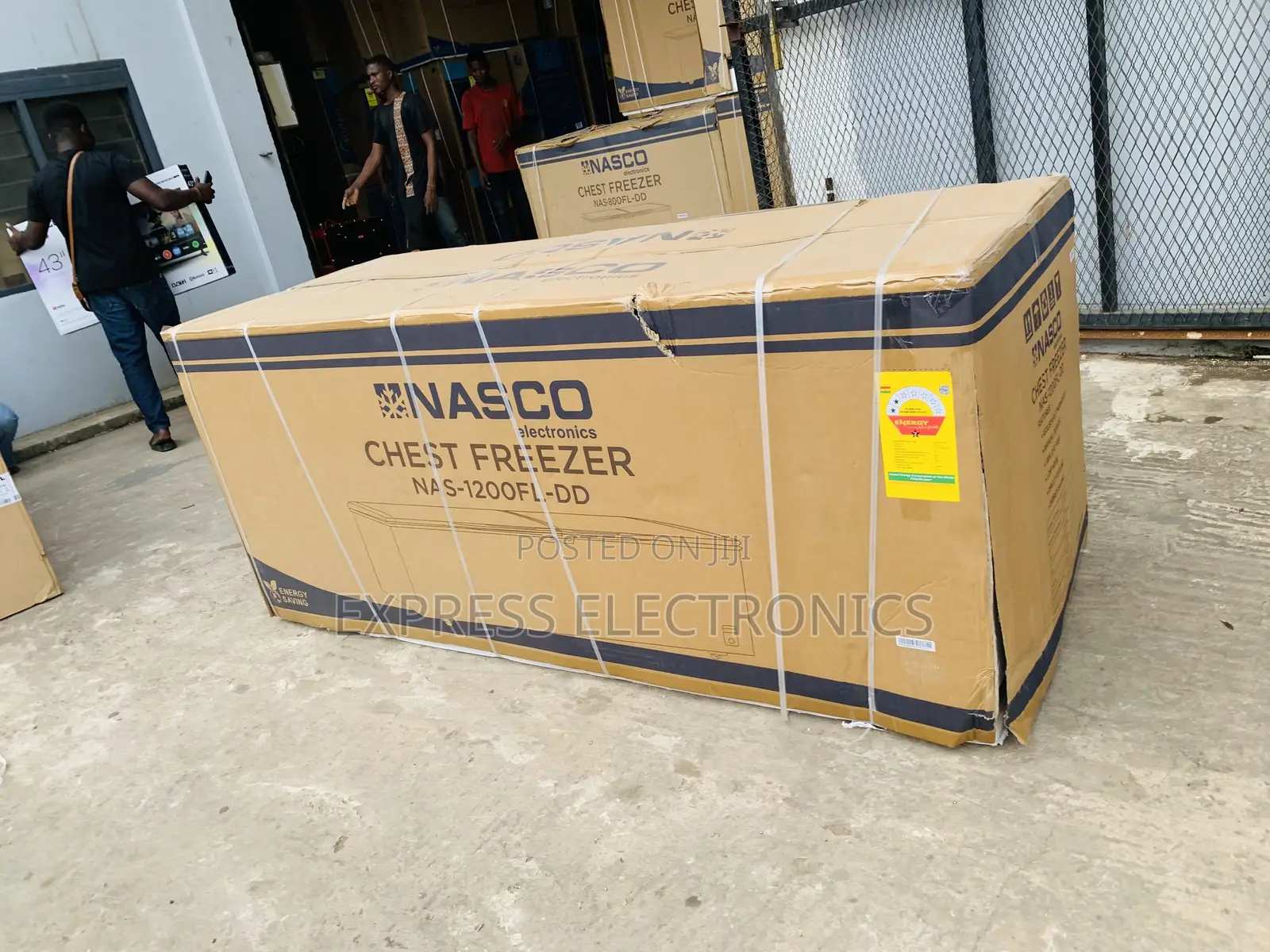 Shop the New Nasco NAS-1200FL-DD 800Litre Double Door Chest Freezer