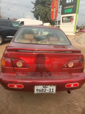 Toyota Corolla 2004 Red