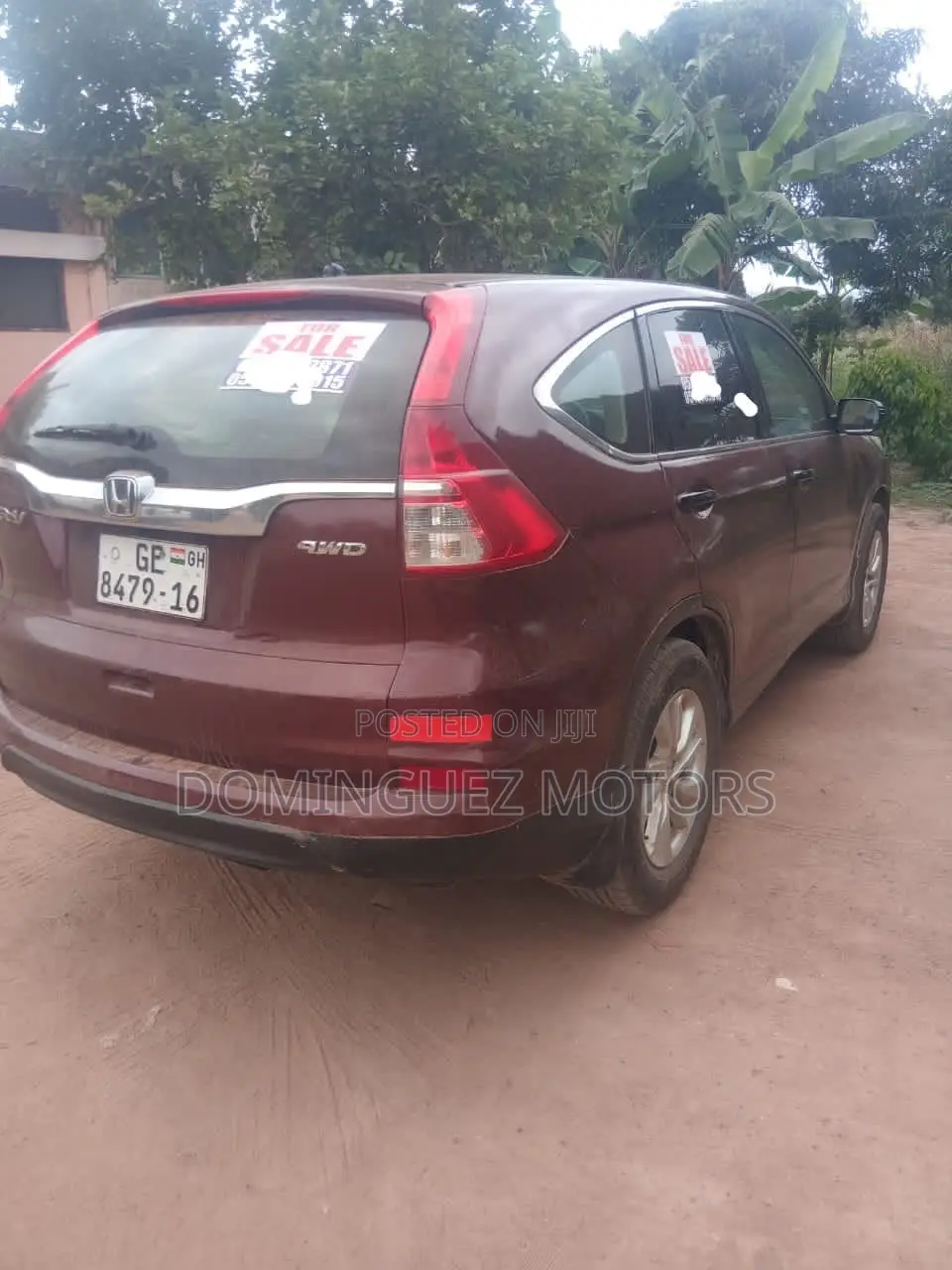 Honda CR-V 2016 Red
