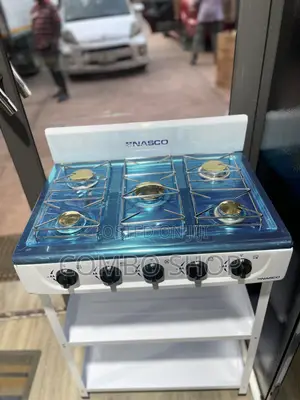 Nasco 5 Burner Gas Cooker