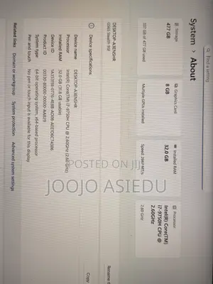 Laptop MSI GS65 Stealth Thin 8RF 32GB Intel Core i7 SSD 512GB