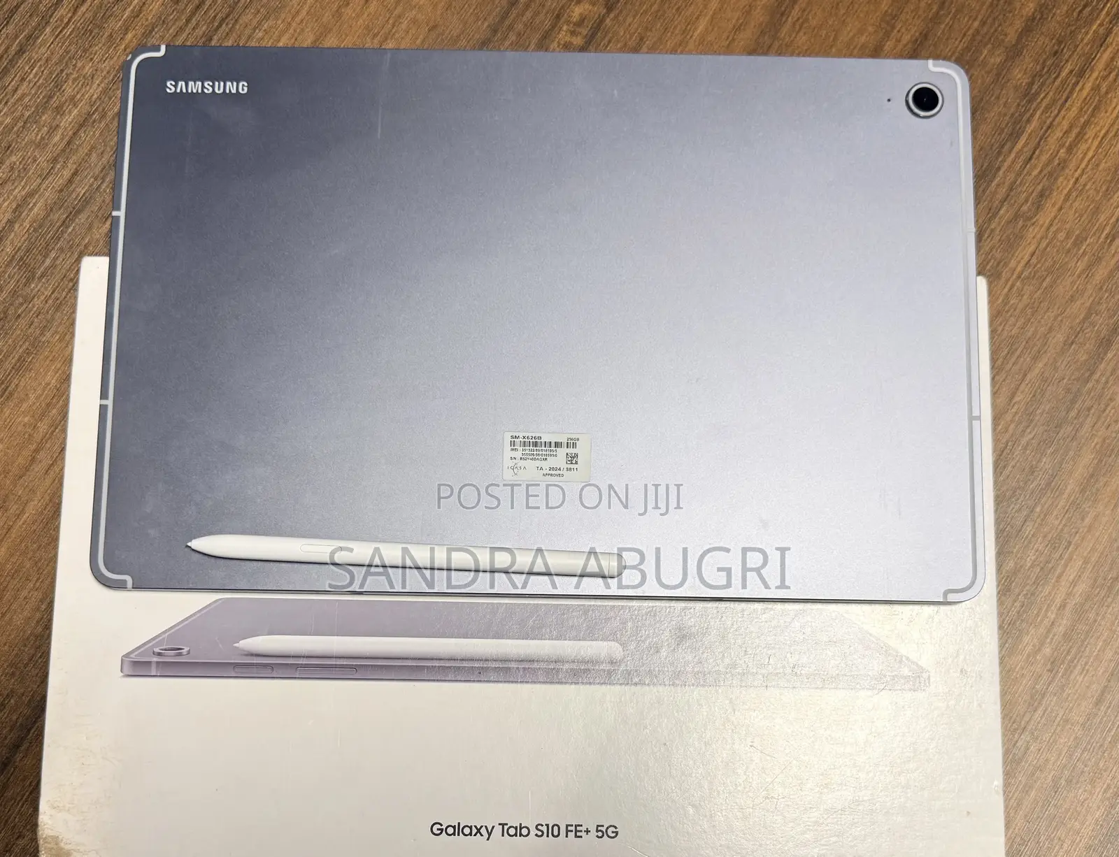 Samsung Galaxy Tab S10 FE+ 256 GB Gray