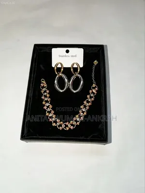 Bracelet and Earrings Set