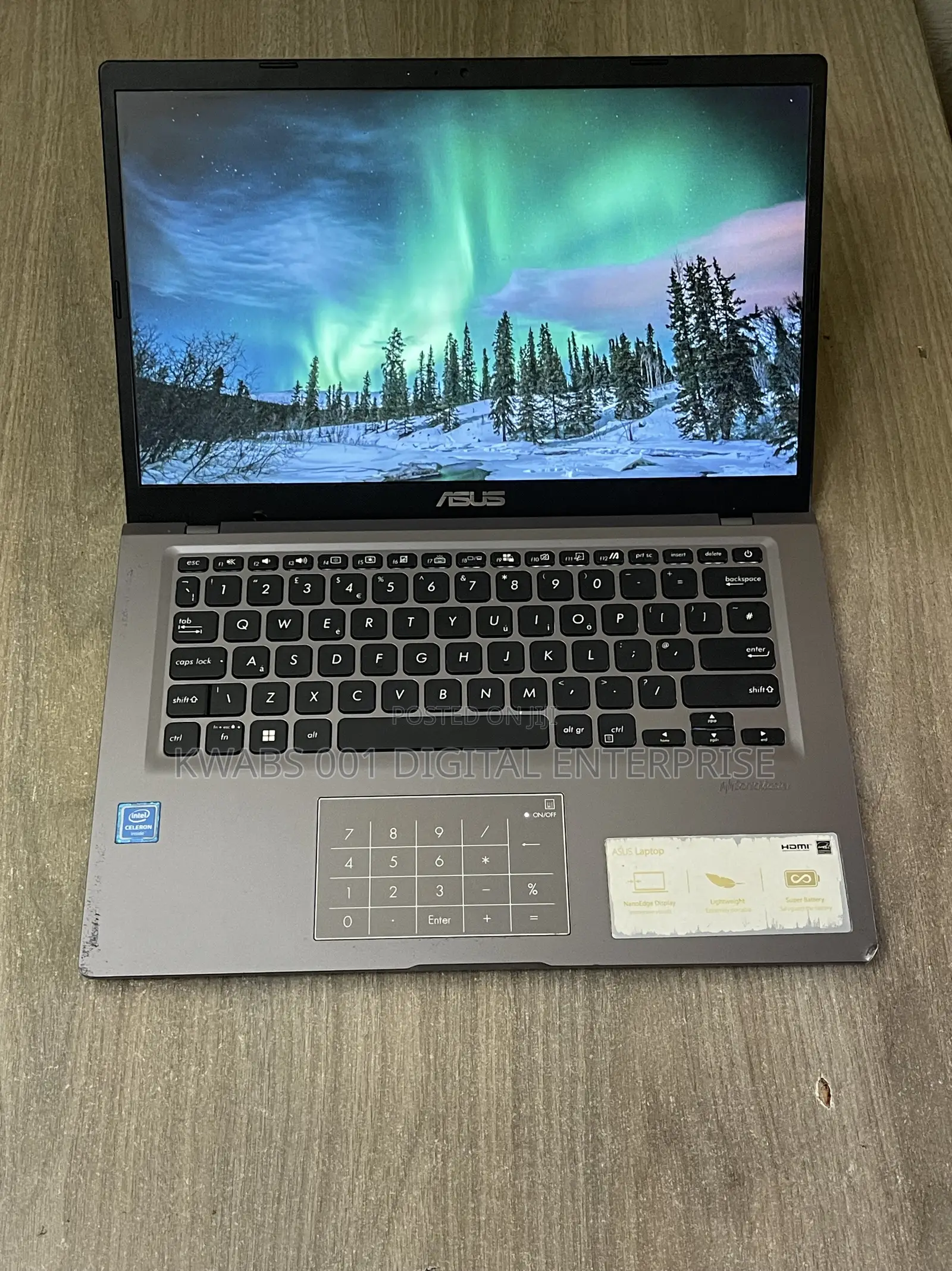 Laptop Asus X415J 8GB Intel Celeron SSD 256GB