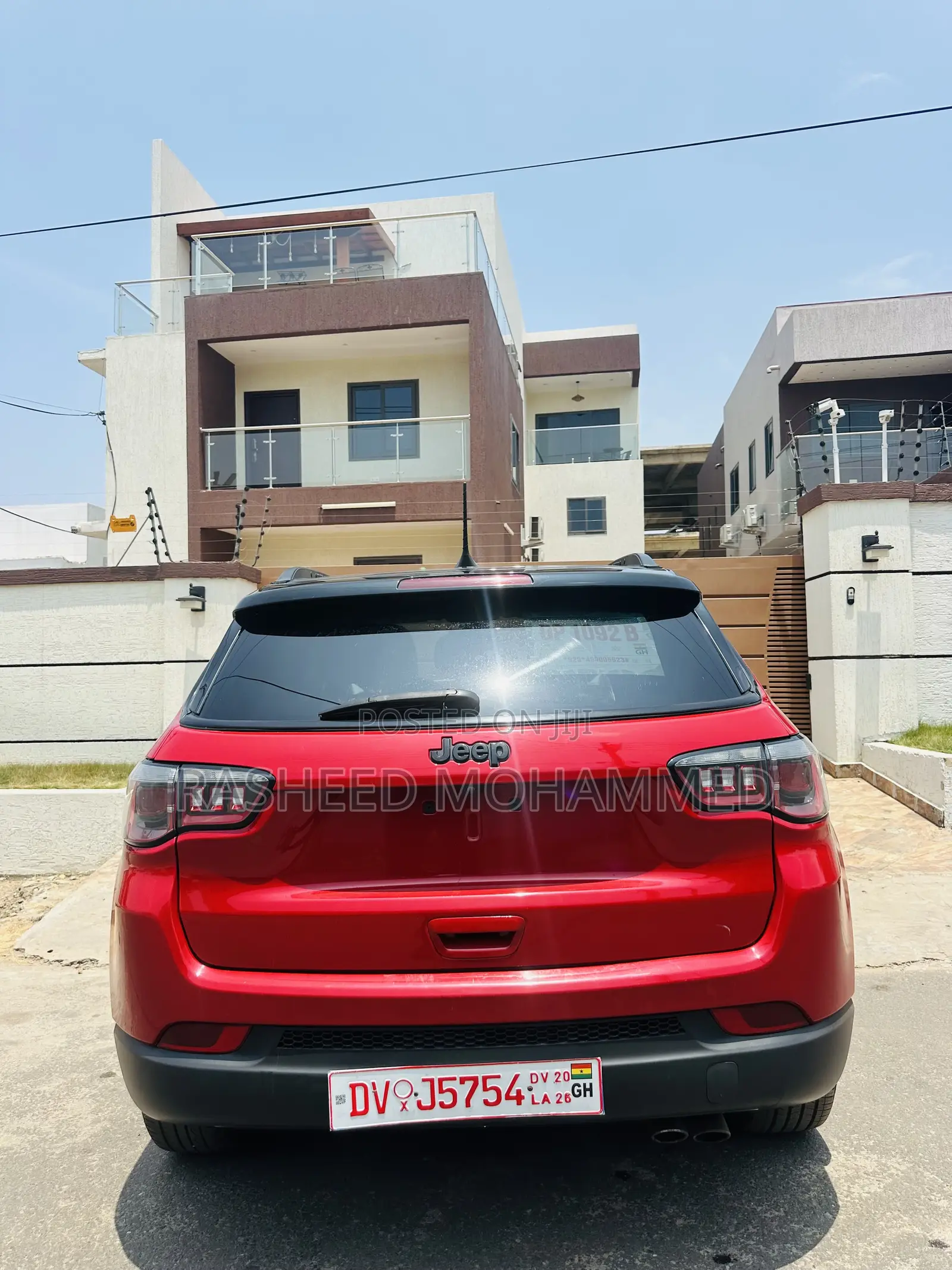 Jeep Compass Latitude 4x4 2020 Red