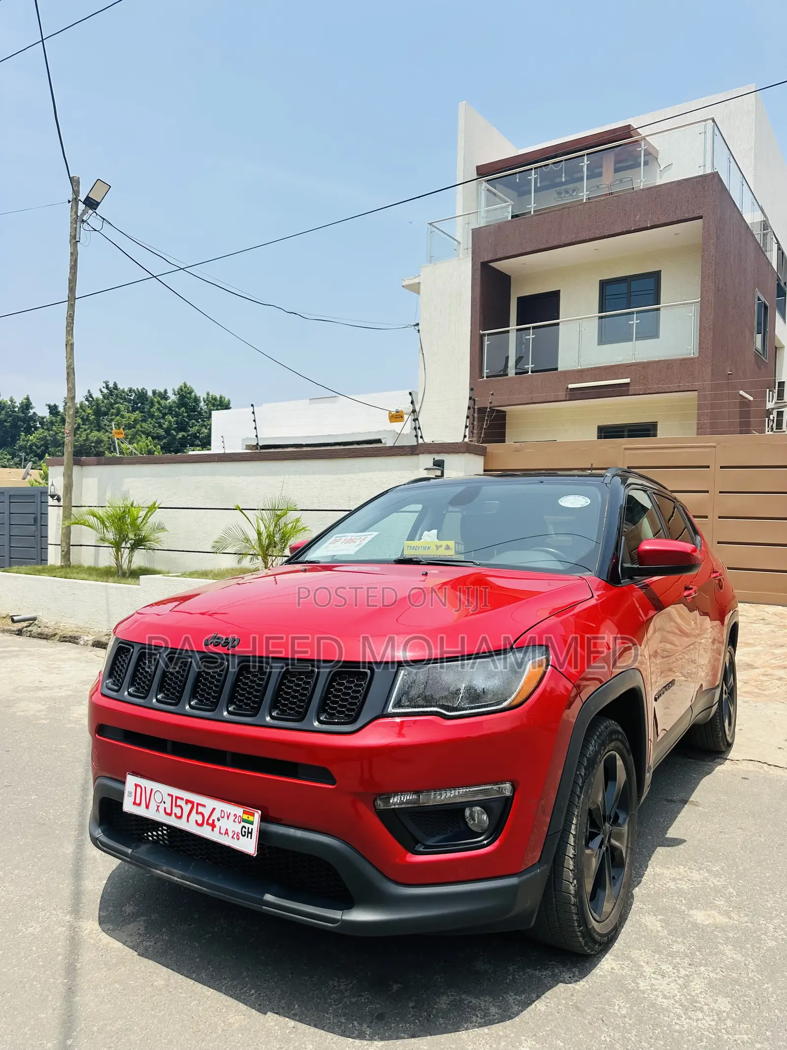Jeep Compass Latitude 4x4 2020 Red