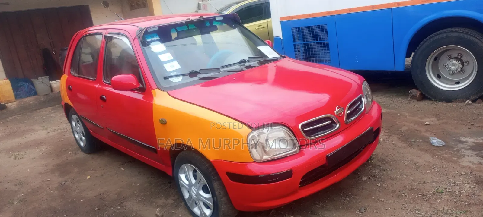 Nissan Micra 2007 Red