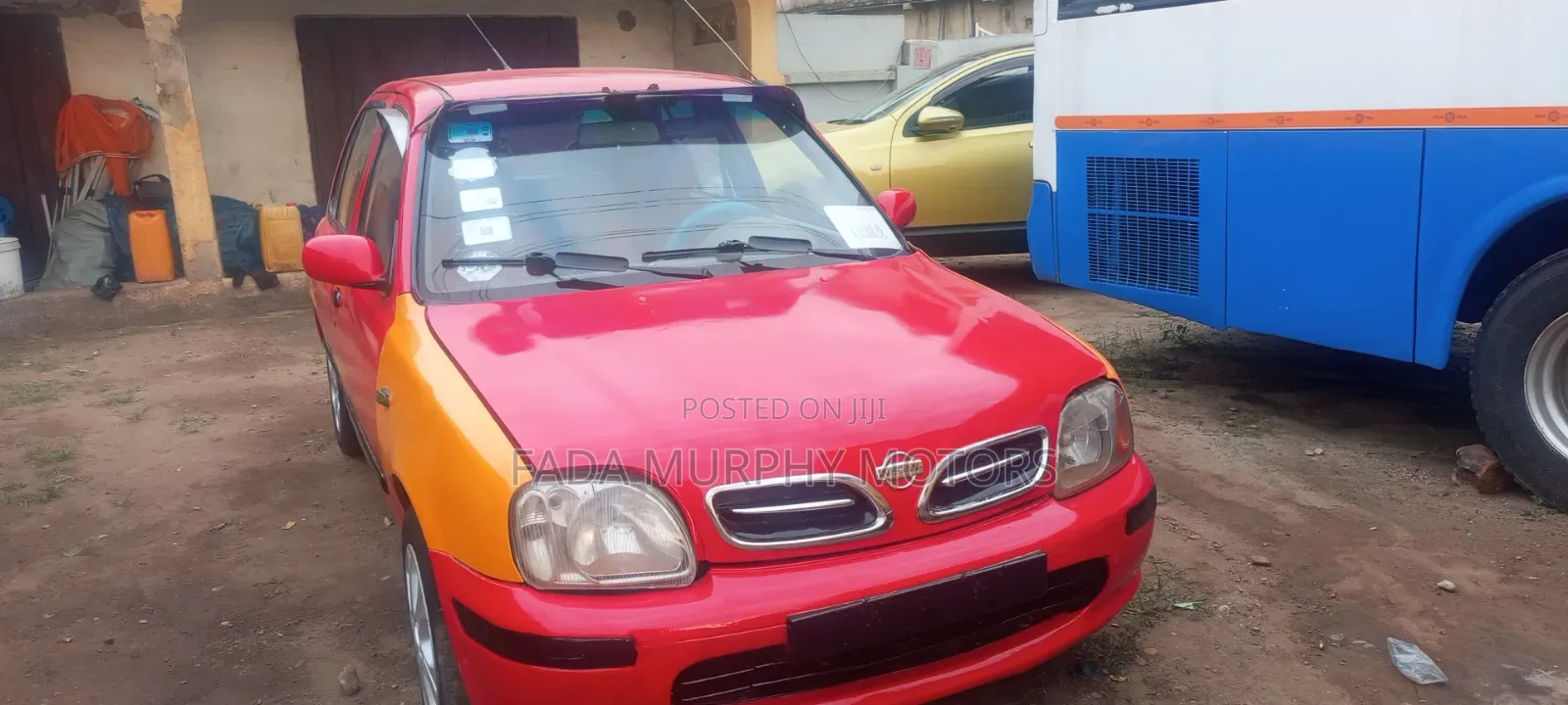 Nissan Micra 2007 Red