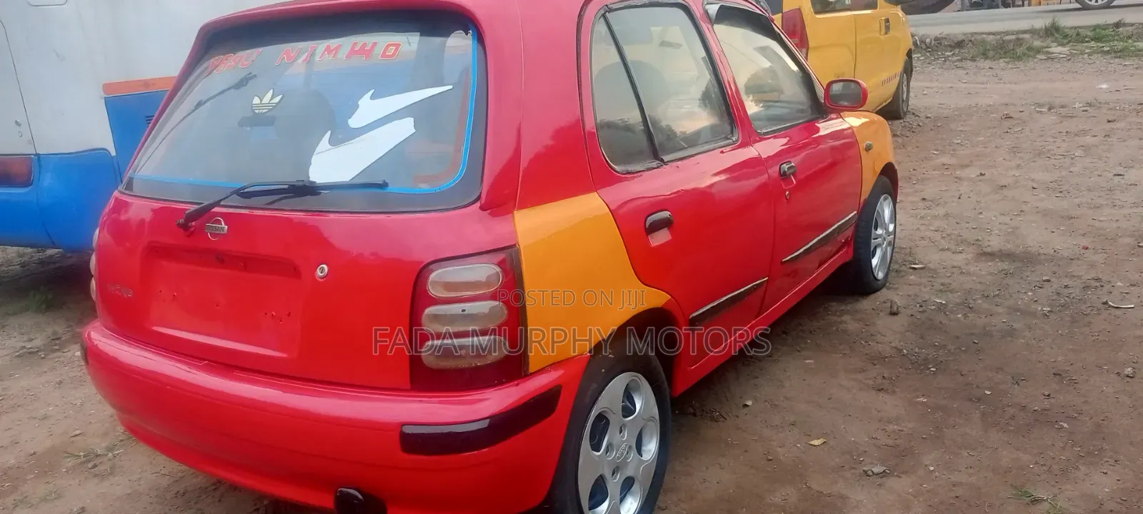 Nissan Micra 2007 Red