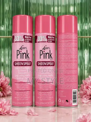Luster’s Pink Sheen Spray